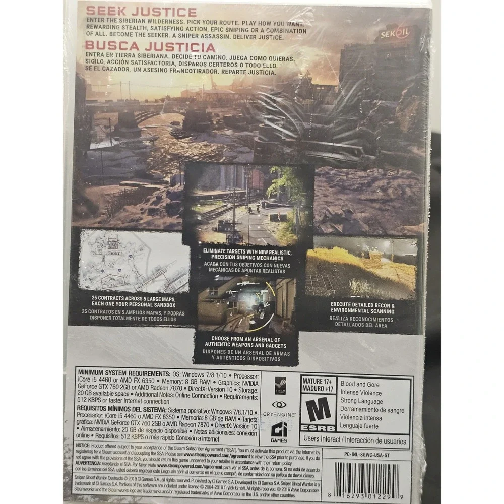 Sniper‎ Ghost Warrior Contracts PC Game